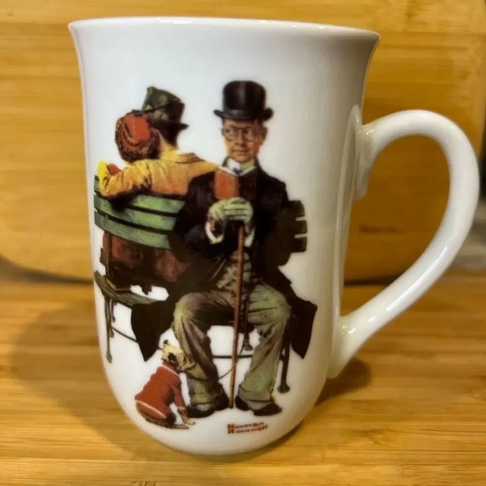 PMC Norman Rockwell Mug Set